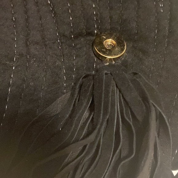 NWOT suede vintage purse. - Picture 6 of 14